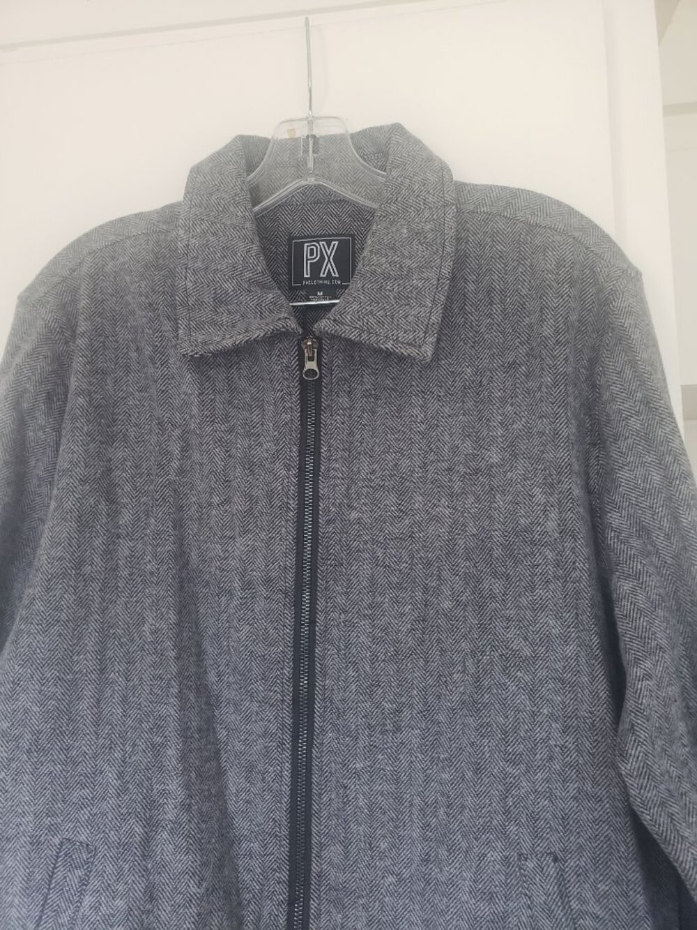 PX clothing Gray Jacket Size Medium
